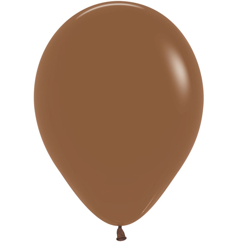 11" Helium Balloon- Brown